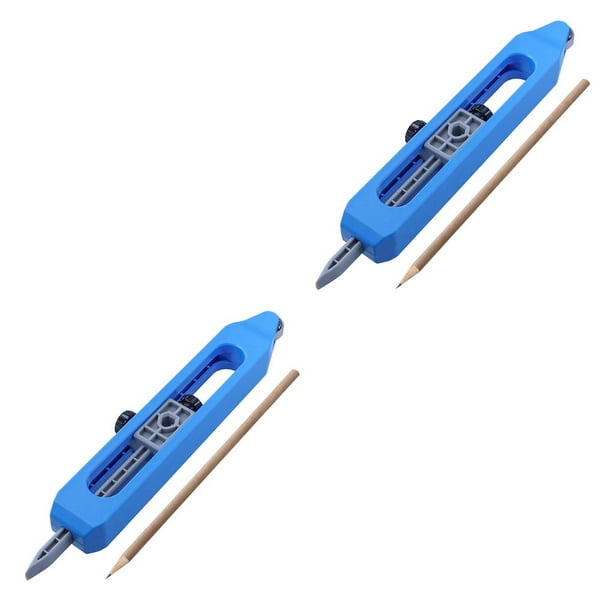 Scienceny Regla de trazado de perfil, carpintería, carpintero, medidor de trazado Manual de contorno con herramienta de esquina Irregular de bloqueo Type1 NO1 Scienceny CBP251061