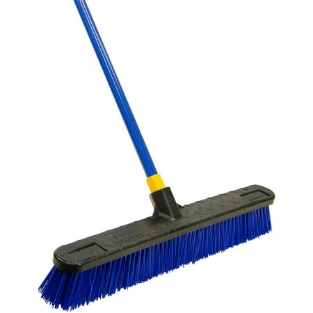 Quickie Bulldozer 24" Super Stiff Poly Push Broom