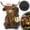 Style 3, variant on Threns Solar Highland Cow Garden Outdoor Statue,Highland Cow Figurines Sculpture with Light,Patio Balcony Yard for Pasture,Farm Theme Housewarming Gifts for Women Mom