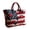 A04, variant on Floral American Flag Print Quilted Tote Patchwork Shoulder Bag Women Daily Handbag For Shopping 4th of July Decorations (A01)