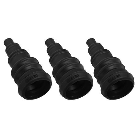QIFULL 3pcs Wiring Grommets Rubber Grommets Kit Waterproof for Automotive Use