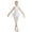 White, variant on CHICTRY Kids Girls Sleeveless Rhinestone Ballet Dance Leotard with Feather Tutu Skirt Ballerina Outfits Jazz Latin Dancewear Red 12