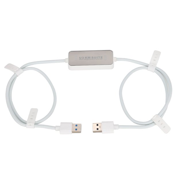 Línea de copia de datos USB3.0 Cable de enlace de sincronización de transferencia de datos de PC a PC para U3 KM Suite para Windows/Mac