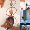 thumbnail image 2 of Crystal 7 Chakra Gemstone Wall Decor Personalized Colorful Crystal Pendant for Home Living Room, 2 of 7