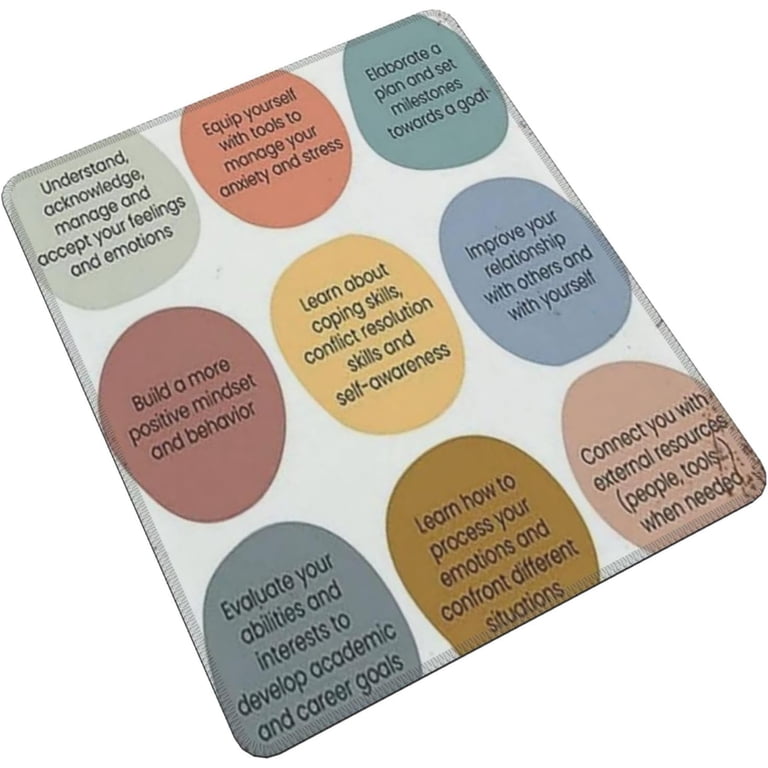 Sorority Gifts Mouse Pad - 10x12 Inch Waterproof Gaming Mouse Pad With Non-Slip Rubber Base