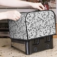 thumbnail image 7 of Lsque winter Ski Element Print 4 Slice Toaster Cover , Kitchen Appliance Dustproof Protector , Toaster Protector Dustproof Kitchen Appliance Cover, 7 of 7