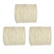thumbnail image 1 of 3Pcs 100 METROS VACACIONES Cuerda de Cordón Artesanía crudo 1mm, 1 of 8