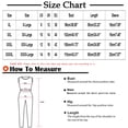 thumbnail image 3 of Qepwscx Pajamas Sets for Women 2PC Elastic Waist Pants + Crew Neck Short Sleeve Shirt Sleepwear Blouse Tops Pjs Graphic Pajama Sets Going Out Outfits Pajama Loungewear Plus Size L-5X, 3 of 3