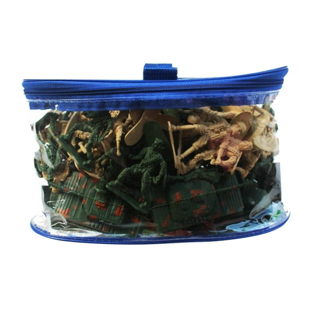 Tachiuwa 88Pcs/Pack Miniature Scenery Building World War II Toy Soldier Action Figure