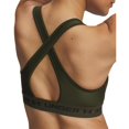 thumbnail image 5 of Sujetador deportivo Under Armour Crossback Mid Impact para mujer, color verde, 5 of 5