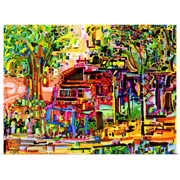 Great BIG Canvas | Rolled Josh Byer Poster Print entitled We Can Live Here