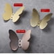 thumbnail image 2 of Gancho de latón para baño, perchero con forma de mariposa, estilo estéreo, dorado cepillado, para pared de dormitorio, perchero creativo para entrada, 2 of 3