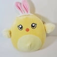 thumbnail image 3 of Squishmallows Aimee Baby Chick with Bunny Ears Easter Collection 2021 8", 3 of 3