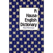 A Hausa-English Dictionary (Hardcover)