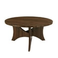 Manor Park Mid Century Modern 3 Leg Coffee Table, Dark Walnut