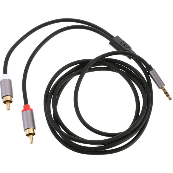 Audio Cable 1.5m Audio Cable 3.5mm To Dual RCA Headphone Extension Cable