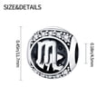 thumbnail image 3 of Jeffery Charm for Women Bracelet Necklace 12 Zodiac Signs Pendant Bead,White Crystals,Scorpio, 3 of 6