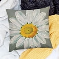 thumbnail image 2 of BANET  Throw Pillow Covers Flower Pattern Printing Pillowcases Spring Summer Cushion Case Decorative Cushion Cover Square Pillow Case for Farmhouse Home Office Sofa Car 20x20in, 2 of 5