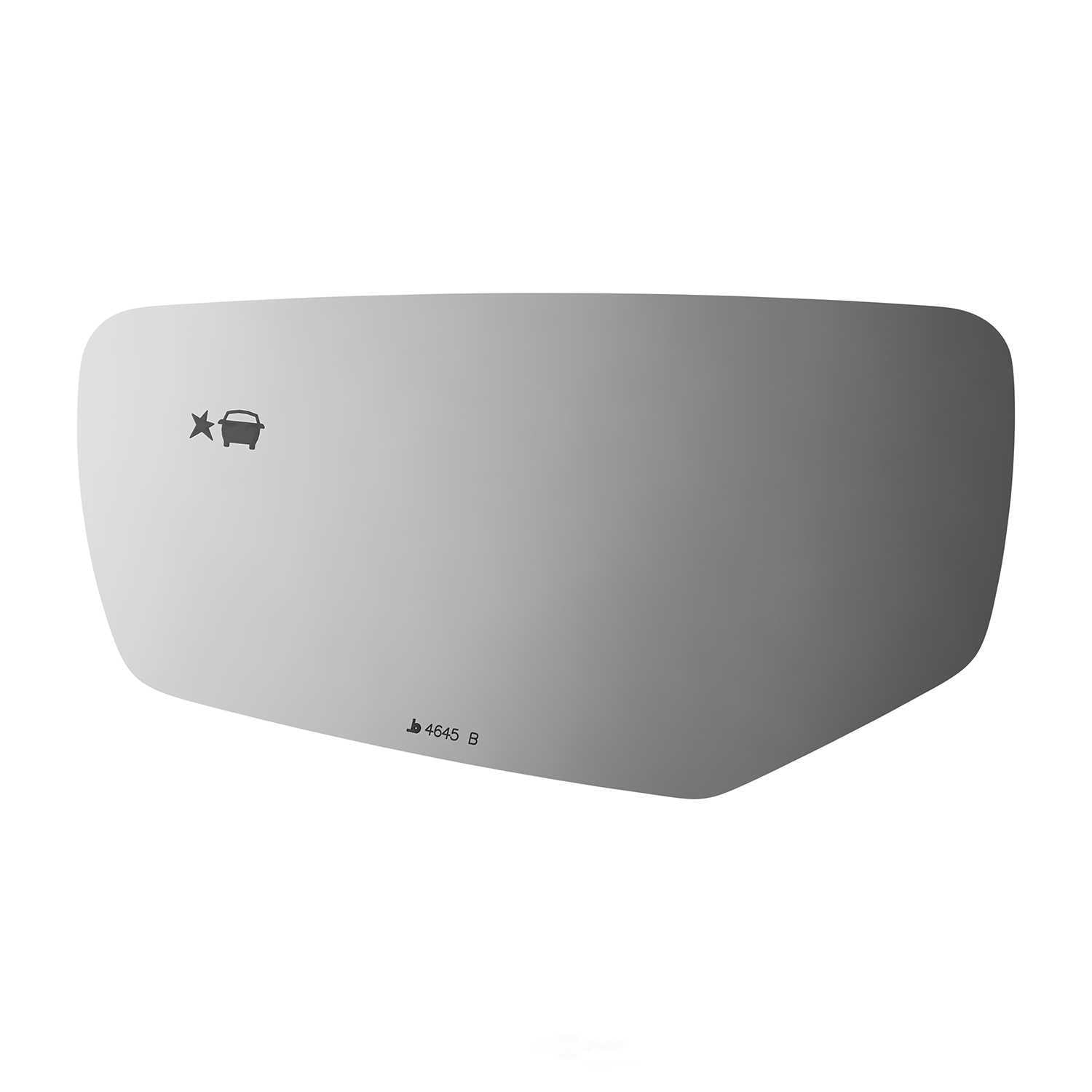 Burco Side View Mirror Replacement Glass - Clear Glass - 4645B