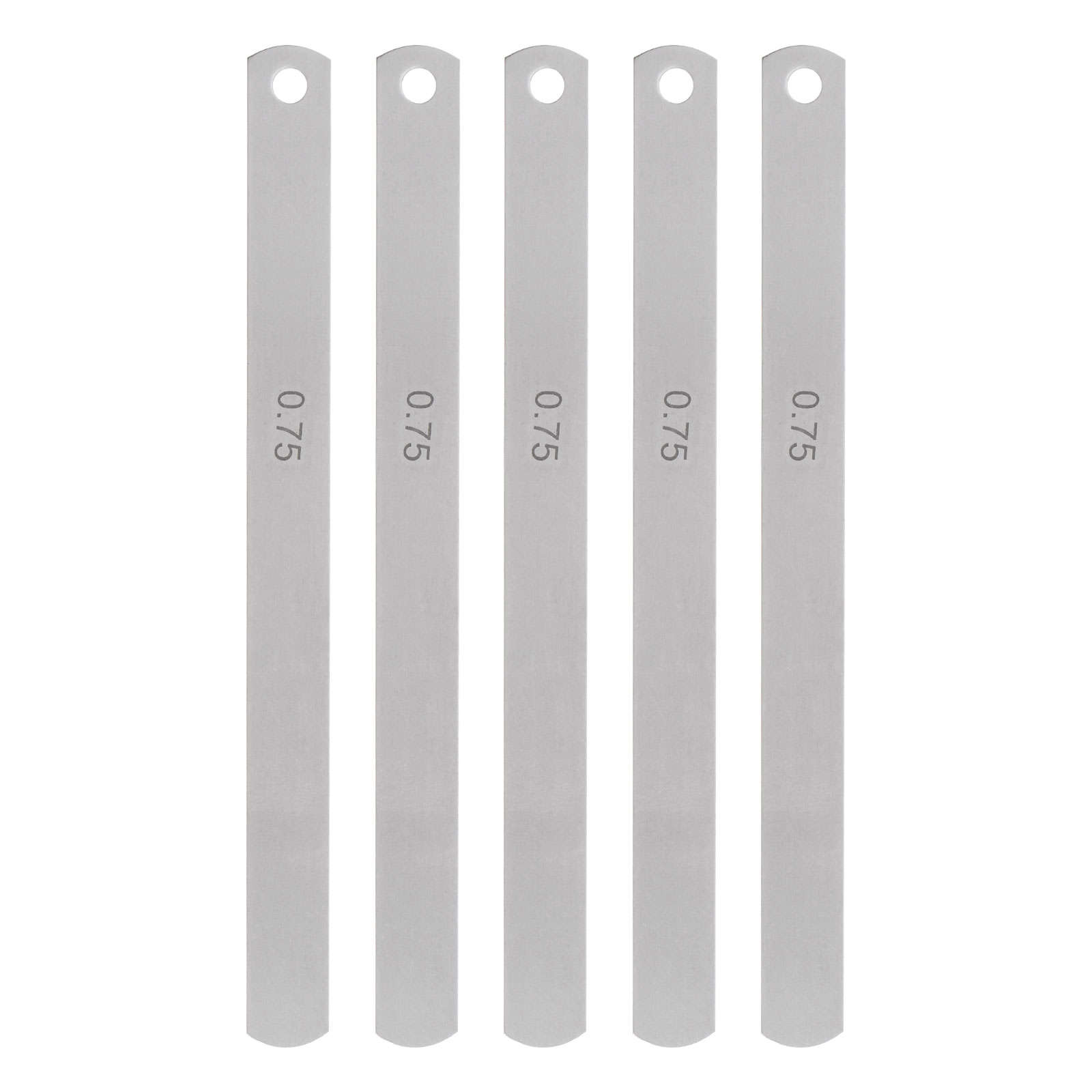 Calibre De Espesores De Acero Manganeso - Hoja De 0,3 Mm X 150 Mm, Para Medir Holguras En Motores