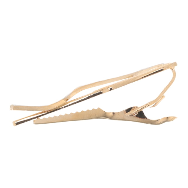 2 pinzas de corbata únicas para hombre: sujetacorbatas de cobre para bodas, reuniones y banquetes. Suministros para ocasiones formales.