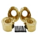 thumbnail image 1 of Tornillos Y Ruedas De Equilibrio De Latón De 4 Piezas Peso Y Tornillos Para La Actualización -4 Sunnimix Peso de la articulación de la rueda de latón, 1 of 6