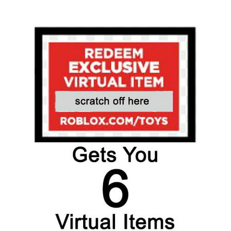 Roblox Redeem 6 Virtual Items Online Code - roblox clean code