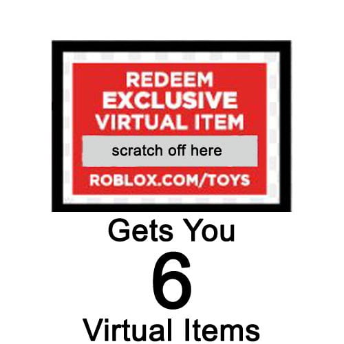 Roblox Redeem 6 Virtual Items Online Code Walmart Com Walmart Com - www.roblox/redeem