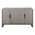 thumbnail image 2 of Furniture of America Telli Wood Two-Tone Server with Drawers and Shelves in Gray, 2 of 13