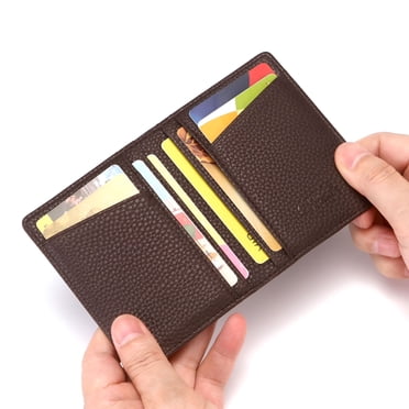 GASTROPOD Minimalist Wallets for Men RFID Blocking Real Leather Slim Front Pocket Wallet
