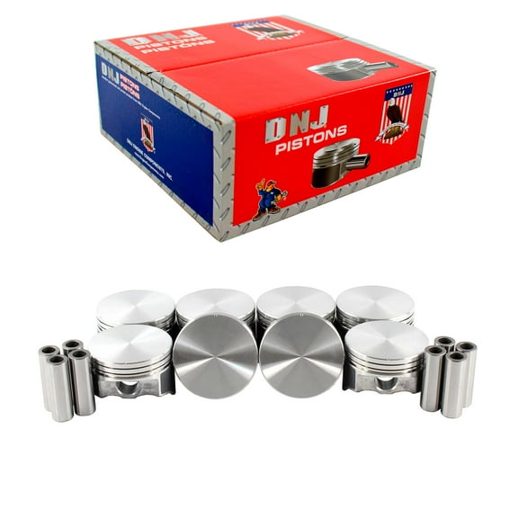DNJ P3165 Std. Complete Piston Set Fits Cars & Trucks 99-04 Chevrolet Express 2500 4.8L OHV 32v