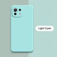thumbnail image 3 of Original Square Liquid Silicone Case for Xiaomi Mi 11 11T 11X Pro Ultra Lite NE 5G Protection Back Cover Mi11 T 11Lite 11i Funda, 3 of 5