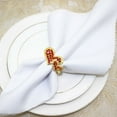 thumbnail image 4 of Serviette Buckle 6Pcs Multi-purpose Reusable Unique Wedding Banquet Party Heart Serviette Buckle, 4 of 5