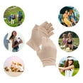 thumbnail image 5 of Unique Bargains 1 Pair Anti-slip Solid Color Manicure Gloves Beige, 5 of 6