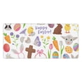 thumbnail image 2 of Disketp Happy Easter1 Gaming Mouse Mat Long Extended Mouse Pad Desk Mat Non-Slip Rubber Mice Pads Stitched Edges(315.5 x 16 x 0.12 Inches), 2 of 8