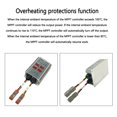 thumbnail image 2 of TFixol 400W Step-up MPPT Real-time Tracking Function LED Display Solar Power Supplys Battery Recharging Controller 24~85V Output Voltage Adjustable IP66 Waterproof Dustproof Grade Overheating Short Ci, 2 of 5