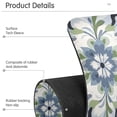 thumbnail image 4 of Yayeee Faucet Mat for Kitchen Sink 30" Diatomite Long Splash Guard Pad, Green Floral, 2 Pack, 4 of 7