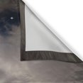 thumbnail image 3 of Ambesonne Cloud Kitchen Curtains, Nocturnal Theme Night Sky, 55"x39", Night Blue Off White, 3 of 3