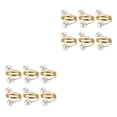thumbnail image 4 of Injueey 6 unids/set hierro metálico y joyería hecha a mano decoraciones de fiesta centro de decoración boda fiesta suministros servilleteros dorado 2Conjunto, 4 of 6