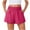 Hot Pink, variant on ZyeKqe Womens Athletic Shorts High Waisted Active Short Light Weight Quick Dry Lounge Shorts with Pockets