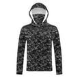 thumbnail image 7 of Dasayo Women's Sweatshirts and Hoodies Long Sleeve Sun Graphic Prints UV Breathable Hoodies Women's Blouses XXL, 7 of 7