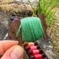 thumbnail image 4 of Juego De Carretes De Animales De Madera, Organizador De Carretes De Apariencia Suave, Amplia Compatibilidad Para Arte De Tejido De Alambre, 4 of 7