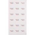 thumbnail image 1 of 120 pegatinas blancas de agradecimiento hechas a mano con texto en inglés "Love", para pequeñas empresas., 1 of 3