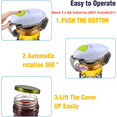 thumbnail image 3 of Ludolm Electric Jar Opener, Restaurant Automatic Jar Opener for Seniors with Arthritis, Weak Hands, Bottle Opener for Arthritic Hands, 3 of 8