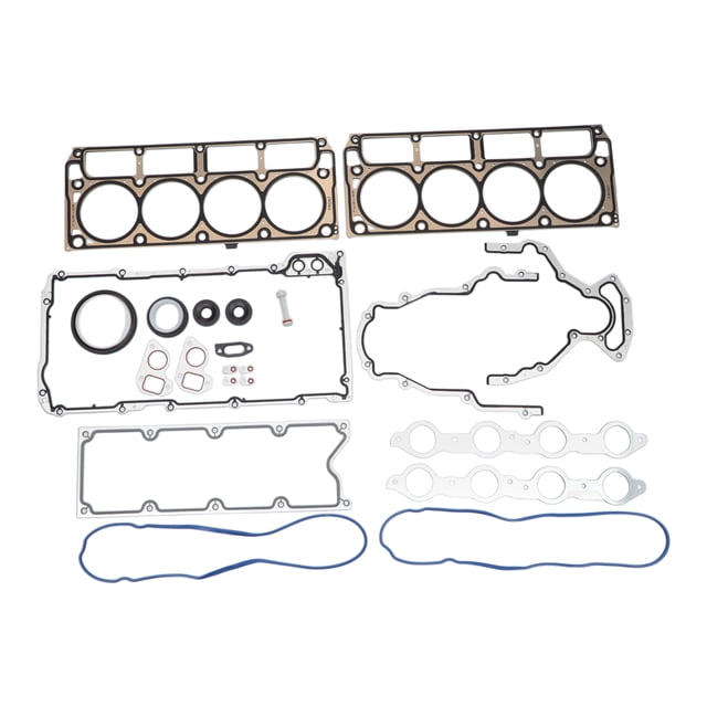 Kit de Junta de Cabeza Unique Bargains Gen 3 LS para GM LS1 LS6 LQ4 LQ9 / 4.8L 5.3L 5.7L 6.0L 6.2L Juego de Juntas de Cubierta del Valle del Motor de Sellado Duradero 1 Juego