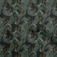 thumbnail image 1 of oneOone Cotton Poplin Black Fabric Tropical Craft Projects Decor Fabric Printed By The Yard 42 Inch Wide, 1 of 5