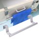 thumbnail image 5 of Toallero Jadeshay Estante para toallas de baño Acero inoxidable Plata, 5 of 8