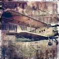 thumbnail image 3 of Sophie 6 20x20 Black Modern Framed Museum Art Print Titled - Vintage Fixed Wing Airplane, 3 of 5