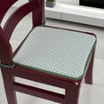 thumbnail image 3 of 16x16x0.8'' Square Chair Cushion with Ties Soft Seat Pad for Indoor Outdoor Use,Non- Dining Chair Cushion for Patio Bistro Barstool Office Garden Furniture, Washable Solid Color Foam Core Cushion, 3 of 3