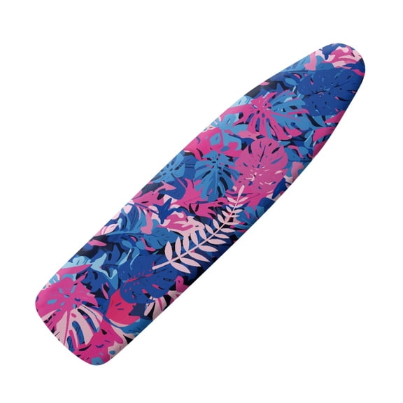 HELLHERO Tropical Plants Ironing Board Covers Durable Soft Fabric Covers Elastic Edge Replacement Ironing Board Covers(Not Heat Resistant)